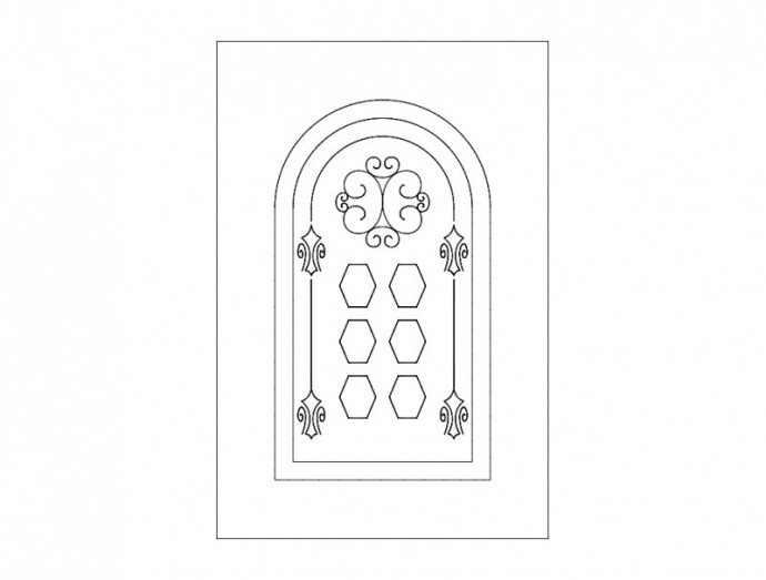 Скачать dxf - Шаблоны трафареты шаблоны узоров door design dxf files