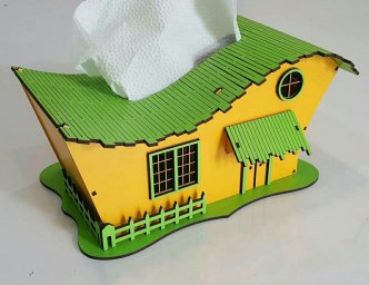 Домик дом макет модель домика салфетница домик фермерский домик