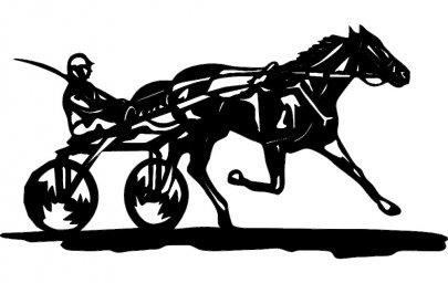 Скачать dxf - Конный силуэт колесница рисунок силуэт римская колесница вектор