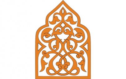Скачать dxf - Арабский узор трафарет арабский орнамент восточные орнаменты орнамент