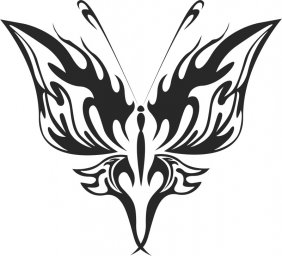 Бабочка бабочка трайбл татуировка бабочка графика бабочка бабочки векторные