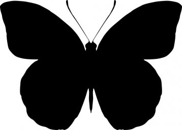 Бабочки силуэт бабочка силуэт бабочки монарх шаблон бабочки бабочка черная