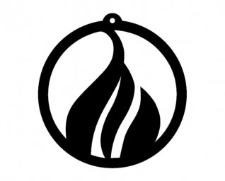 Скачать dxf - Знаки логотип дизайн логотип модный логотип луковица логотип