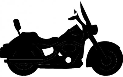 Скачать dxf - Мотоцикл рисунок силуэт мотоцикл силуэт силуэт мотоцикла харлей