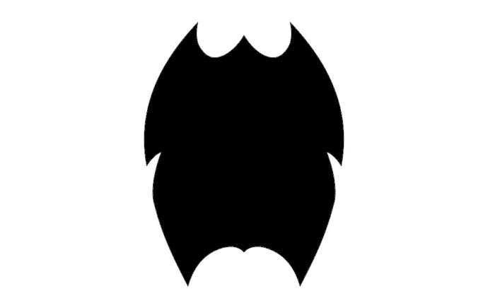 Скачать dxf - Бэтмен эмблема символ бэтмен символ бэтмена бэтмен силуэт