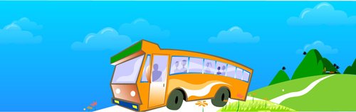 Автобус для детей автобус мультяшный мультяшные автобусы автобус мультик