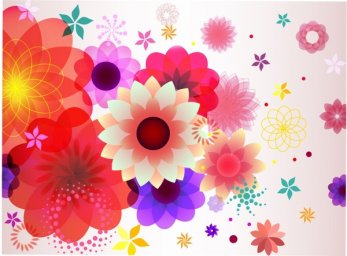Яркий красивый фон абстрактные цветы яркий фон цветной абстрактный цветочный фон 673
