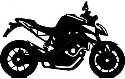 Скачать dxf - Мотоцикл сузуки силуэт иконки авто мото эскизы мотоциклист