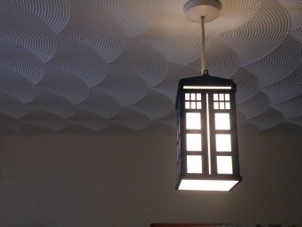 Люстра потолок комната
