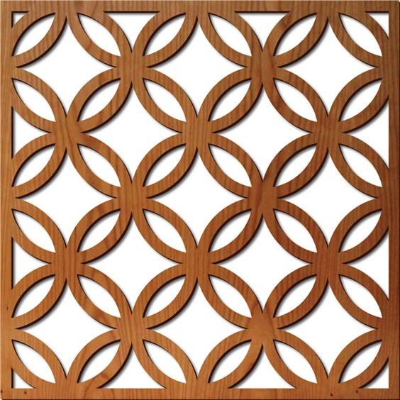 Скачать dxf - Декоративные решетки из мдф орнамент деревянная декоративная решетка