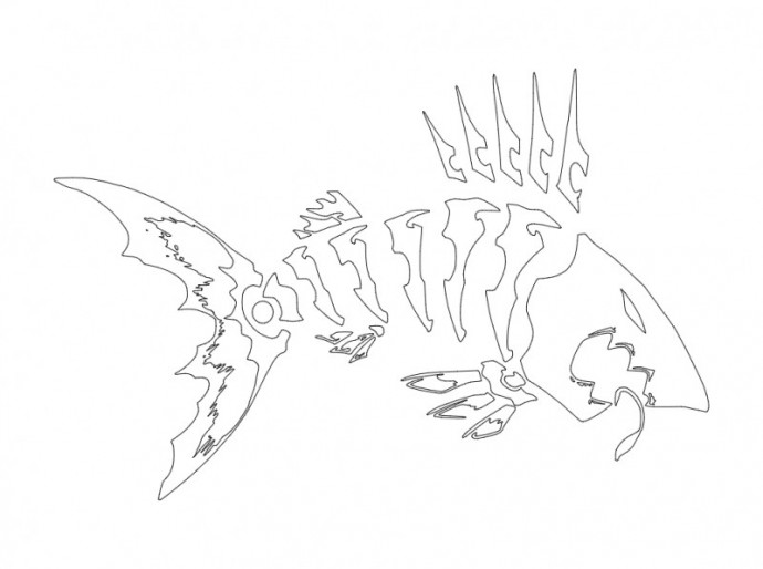 Скачать dxf - Раскраска беззубик ночная фурия эскизы dxf рисунки море