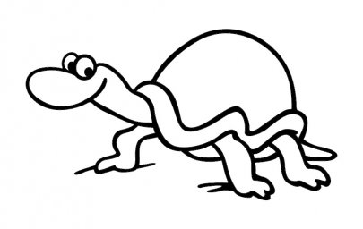 Скачать dxf - Черепаха раскраска для малышей раскраски для детей раскраски