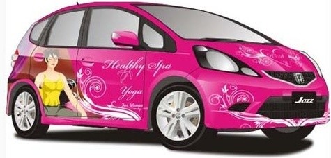 Автомобиль honda fit pink honda fit розовая маленькие автомобили