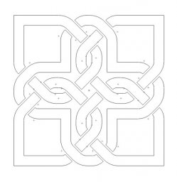 Скачать dxf - Кельтские узоры раскраска кельтский орнамент мозаика орнамент кельтский