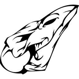 Скачать dxf - Символы рисунки голова змеи логотип эскиз головы дракона