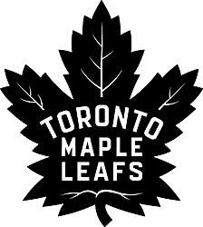 Скачать dxf - Торонто мэйпл лифс логотип toronto maple leafs лого