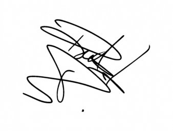 Скачать dxf - Рисунок автографы бтс подпись генерала signature