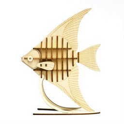 Скачать dxf - Рыба из фанеры 3d рыба фанера рыбка конструктор