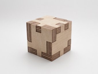 Скачать dxf - Куб головоломка головоломка деревянная объёмные головоломки занимательный кубик-2