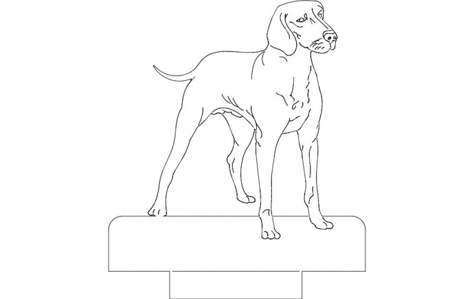 Скачать dxf - Собака раскраска раскраска для детей собака собака lineart