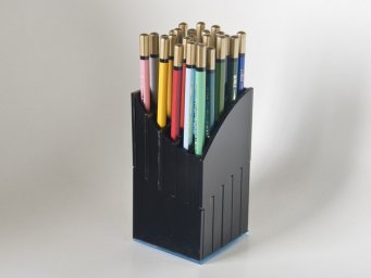 Скачать dxf - Подставка для карандашей органайзер для карандашей органайзер для