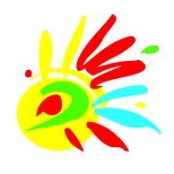 Векторные логотипы солнце логотип значок солнца солнце детское лето символ 4587