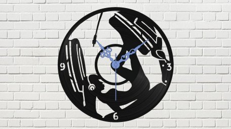 Виниловые часы виниловые часы на стену декоративные часы настенные часы