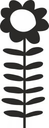 Скачать dxf - Растение растения листья силуэты росток вектор силуэт