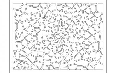 Скачать dxf - Геометрические узоры voronoi pattern геометрический паттерн узоры арабески
