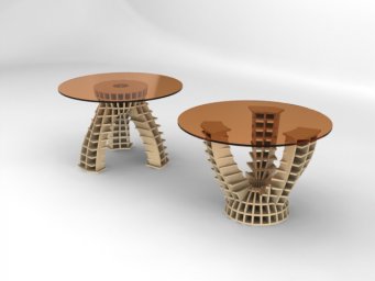 Скачать dxf - Кофейный столик столик мебель мебель из фанеры стол